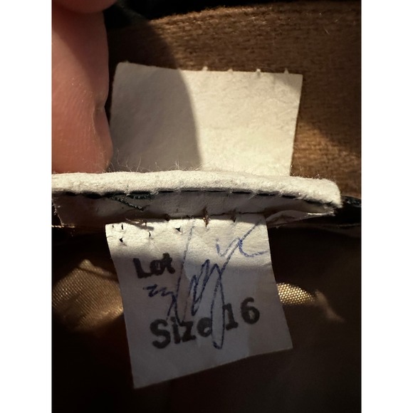 Vintage Orvis Womens Tan Pleated Wool Made USA Career Dress‎ Pants Size 16 - Picture 6 of 8